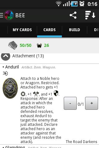 LoTR DeckBuilder - Application Android (disponible voir page 8) - Page 5 Sc201413