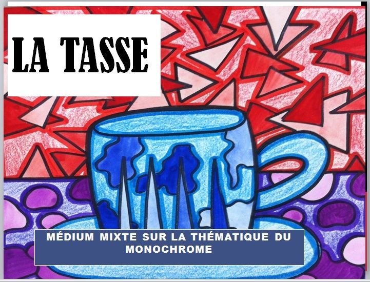 LA TASSE (PEINTURE MONOCHROME)  Tasse_10