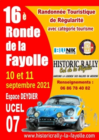 16° RONDE de la FAYOLLE 10 et 11 septembre 2021 Fayoll13