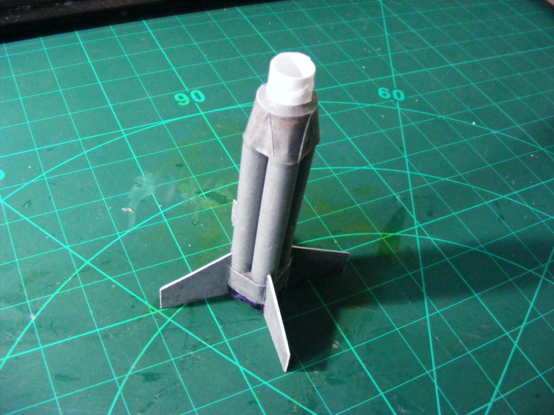 Wir basteln uns eine SAM MIM-14 genannt NIKE HERCULES, aus Papier (M=1:40) Dscf4015