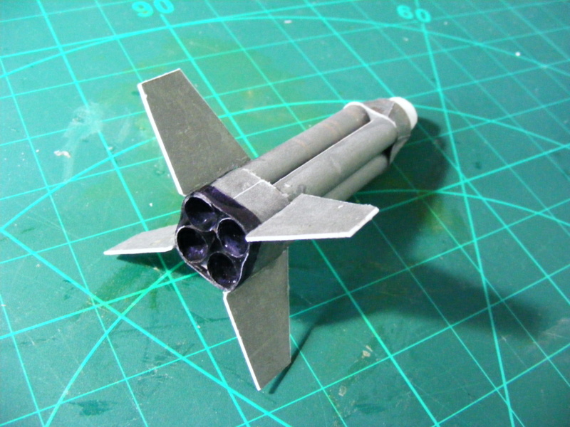 Wir basteln uns eine SAM MIM-14 genannt NIKE HERCULES, aus Papier (M=1:40) Dscf4017