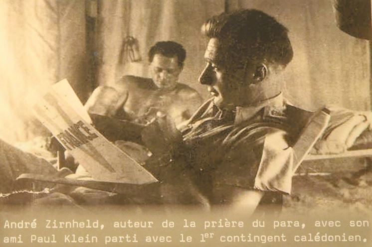André ZIRNHELD 1er officier français mort au champa d'Honneur 1942