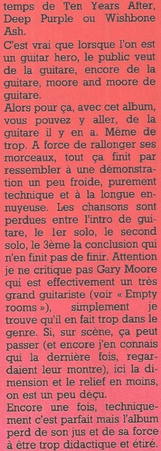 Gary Moore - 1984 - We want moore ! 1018