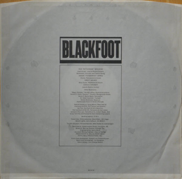 Blackfoot - 1981 - Marauder C2410