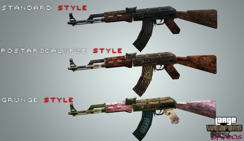 [PACK ARME] Large Weapon Pack Ak4710