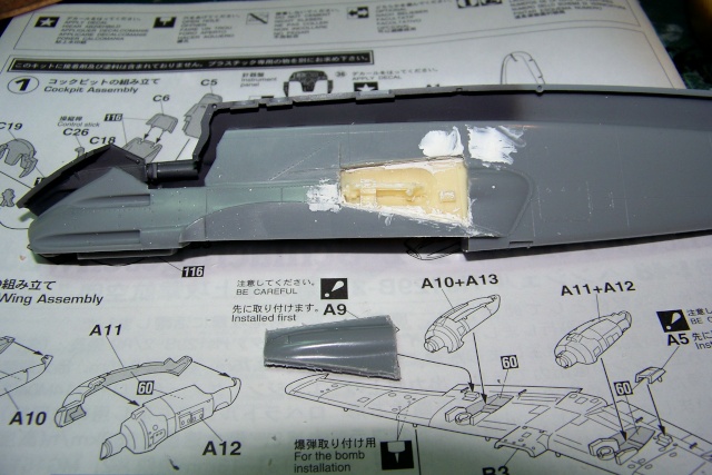 1/48 Henschel Hs129 B2 Lt Lazar Munteanu Hasegawa 100_8827