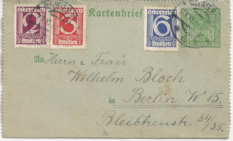 Inflation in Österreich - Belege - 1918 bis 1925 - Seite 2 Bild20