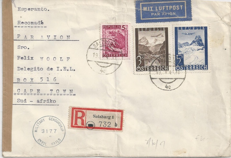 Flugpostausgabe 1947 Bild_315