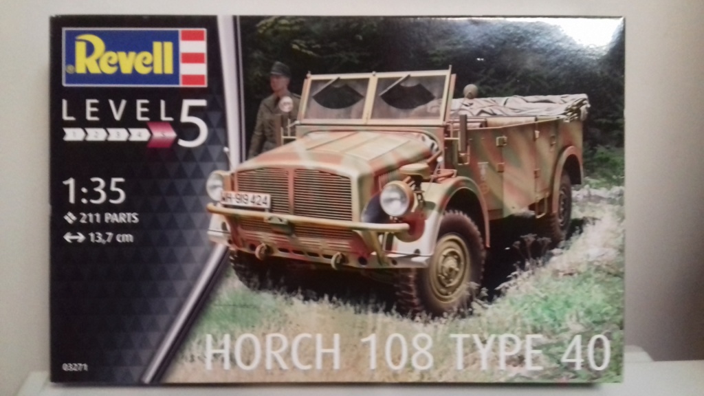 HORCH 108 - Type 40 de chez Revell 1/35 123