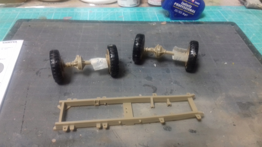 25PDR Field gun & tractor Ford FGT [Tamiya 1/35°] de android 13780 2_110