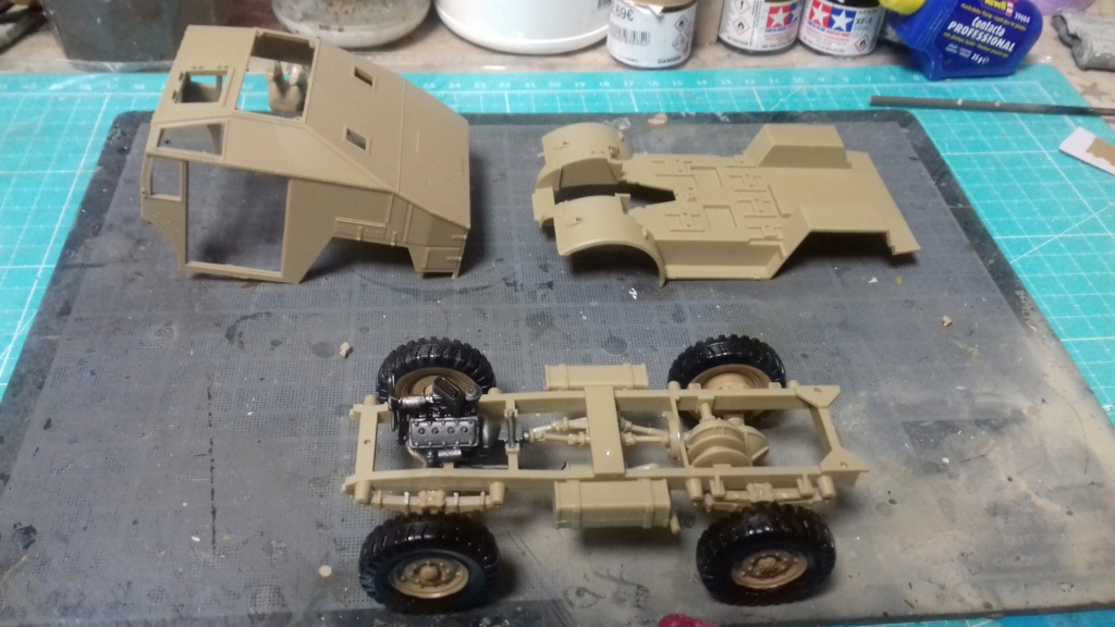 25PDR Field gun & tractor Ford FGT [Tamiya 1/35°] de android 13780 734