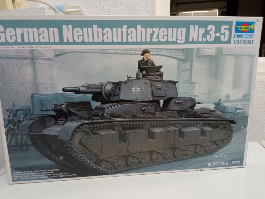 Tank German Neubaufahrzeug N.r . 3-5 1/35 Img_2418