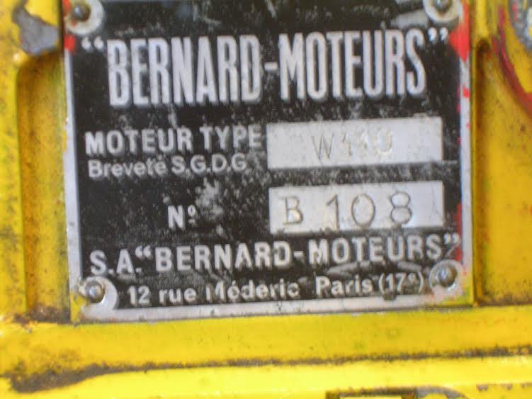 08 - Réflexions sur la numérotation des BERNARD-MOTEURS W110_m11
