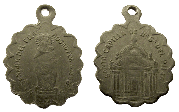 Medalla N. S. del Pilar / Santa Capilla del Pilar S-XIX (MAM) Pilar_51