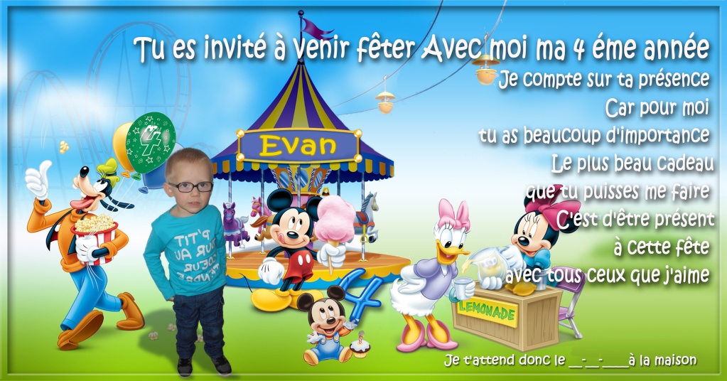 Invitation d'anniversaire  Sans_t27