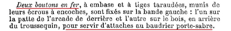 La selle de cavalerie modèle 1884 de troupe, l'arlésienne.. Numyri13