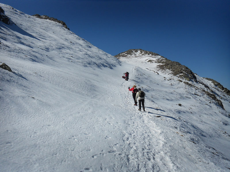 Senderismo invernal: sábado 20 de diciembre 2014 - Pico del Lobo desde el Puerto de la Quesera D10