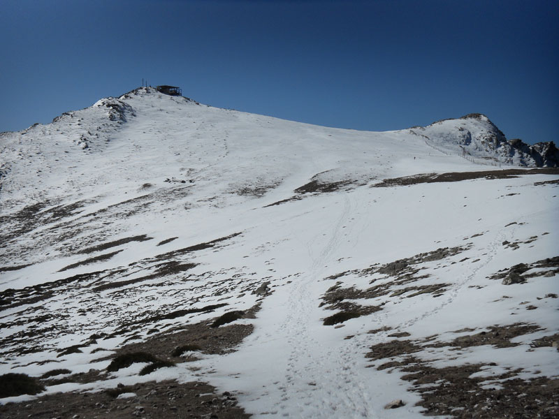 Senderismo invernal: sábado 20 de diciembre 2014 - Pico del Lobo desde el Puerto de la Quesera E10