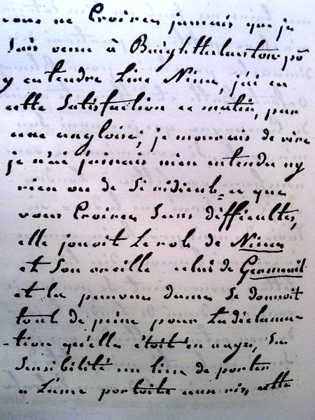 Lamballe - Lettres de la princesse de Lamballe Lettre10