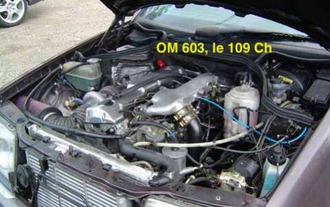 moteur 300d w124