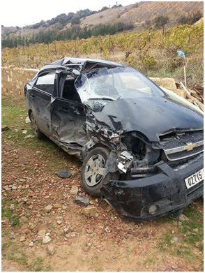 aveo 2007 GPL accidenti 811