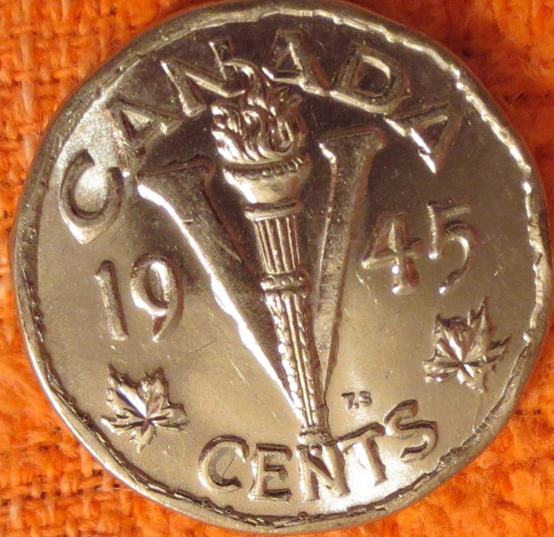 1945 - Coin Détérioré Revers #2 Dense (Rev. Die Deterioration #2 Heavy) Img_1816