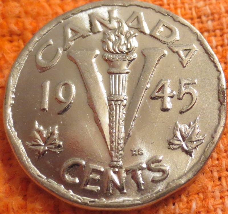 1945 - Coin Détérioré Revers #2 Dense (Rev. Die Deterioration #2 Heavy) Img_1819