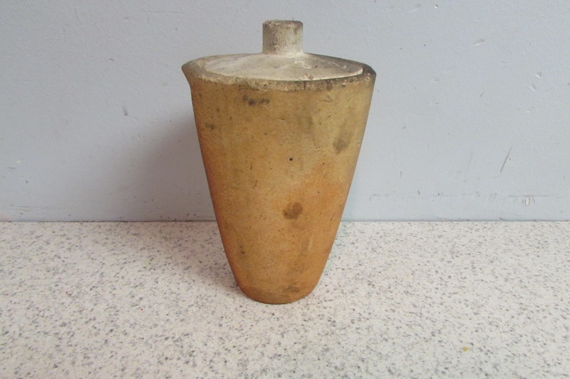 odd cement like measuring cup - Joseph Dixon Crucible Company, Jersey City  2014-110