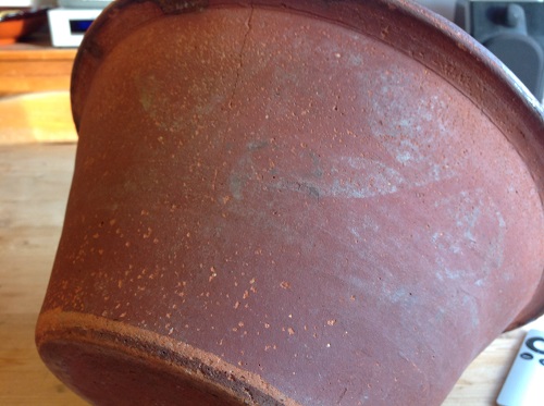 Anyone able to date and loacte the origin of this large terracota bowl?   Img_0613