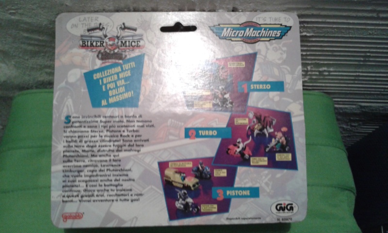 Micromachines Biker mice Sterzo 20141153