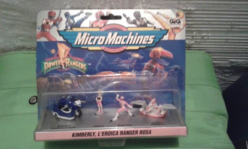 Micromachine Power rangers Kimberly 20141154