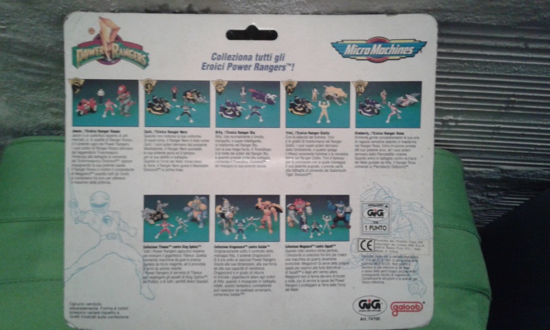 Micromachine Power rangers Kimberly 20141155