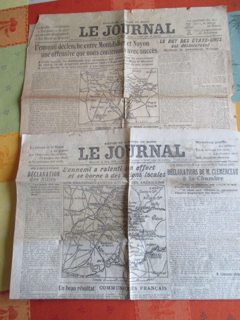 Documents de mon grand oncle mort le 9 juin 1918 Journa10