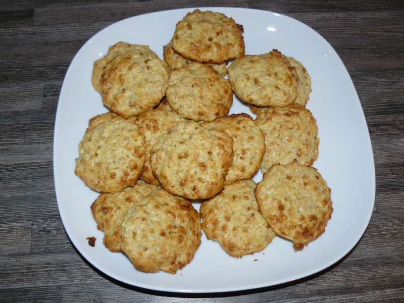 Petits gâteaux pomme-pralin aux flocons d'avoine Petits10