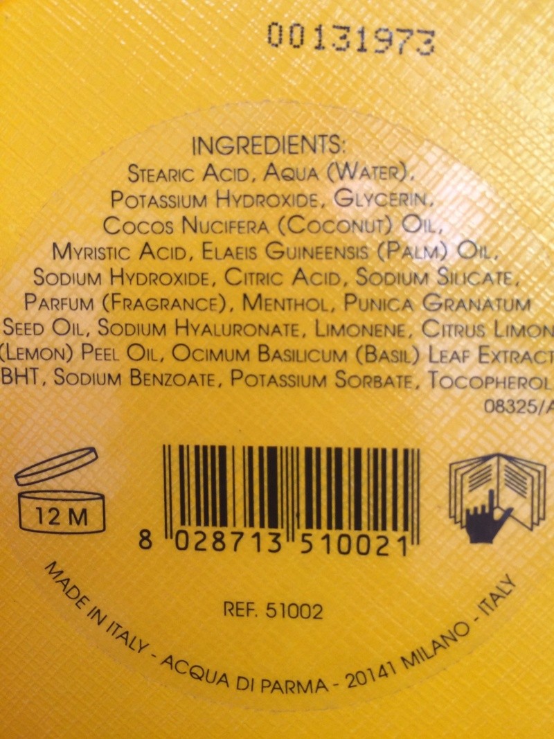 Acqua di Parma : Crème à raser 014e3810