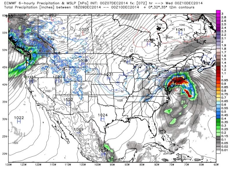 Possible Nor'easter Dec. 9th-10th - Page 14 Euro_m10