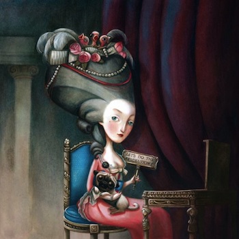 Lacombe - Marie-Antoinette. Carnet secret d’une reine de Benjamin Lacombe - Page 2 17683911
