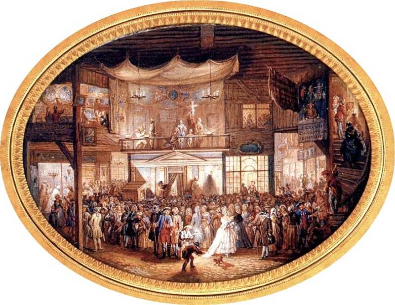 La fête au XVIIIe siècle Foire_11