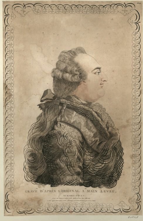 bernard - Les Bernard : portraits calligraphiques, dit au trait de plume, de Marie-Antoinette et Louis XVI Gravur10