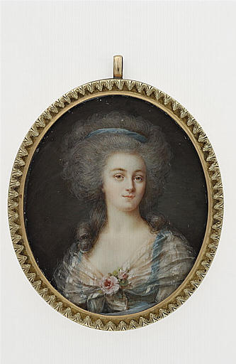 Portraits de Marie-Antoinette et Louis XVI, par Louis-Marie Sicard, dit Sicardi ou Sicardy M5035018