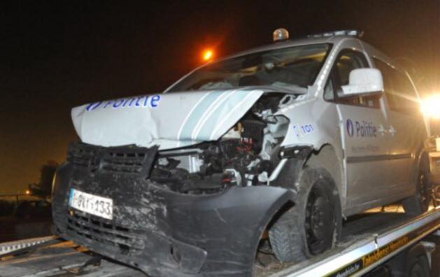 04/12/2014 - 19h30 - Crash canine Police zone Mechelen-Willebroek a Tisselt 10366310