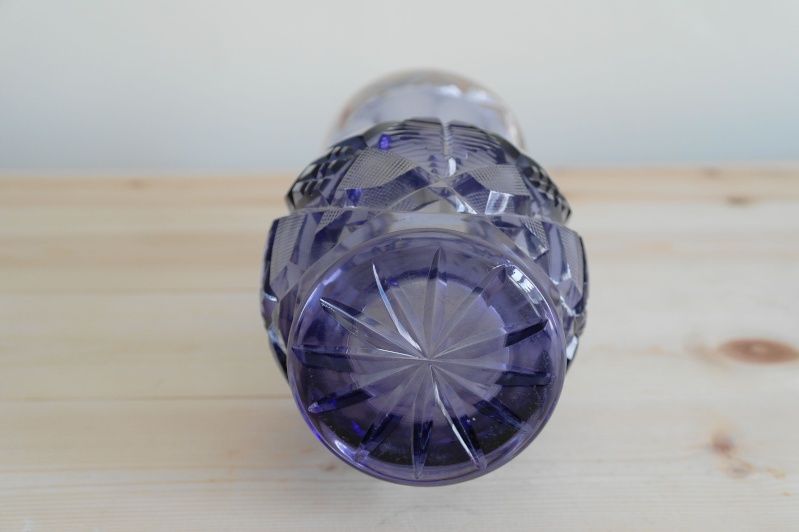 Purple Cut Glass Vase - Wedgwood, Waterford or Junk? Sam_1417