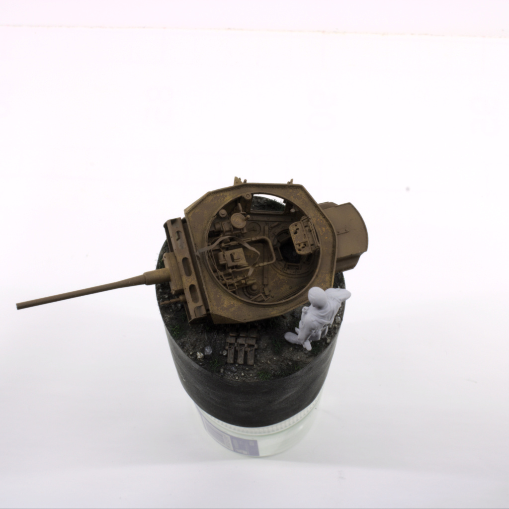 Diorama tourelle panzer III - Scratch - 1/72 20230512