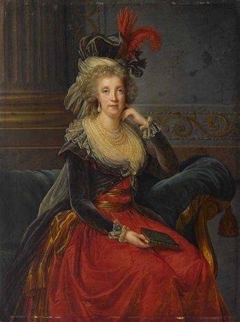 Portraits de Marie-Caroline, Reine de Naples, soeur de Marie-Antoinette Caro_d10