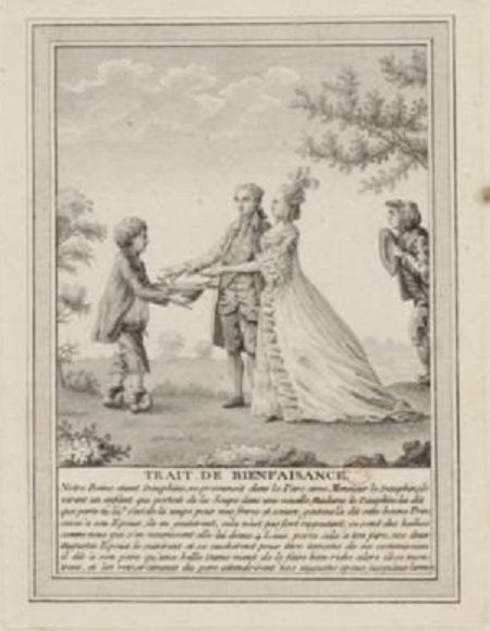 Gravures représentant Louis XVI et Marie-Antoinette Zbienf10
