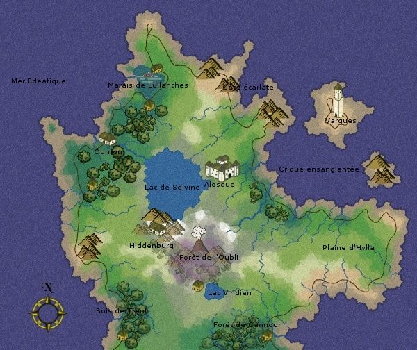 Carte de la Région Map_fo10