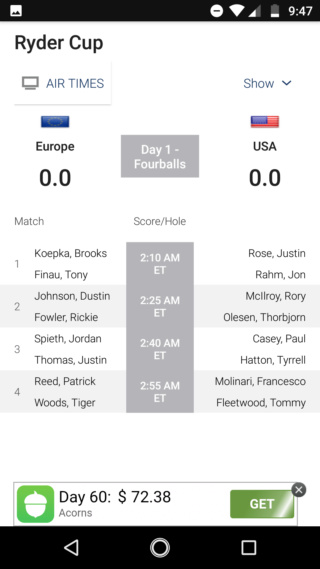 2018 Ryder Cup Screen29