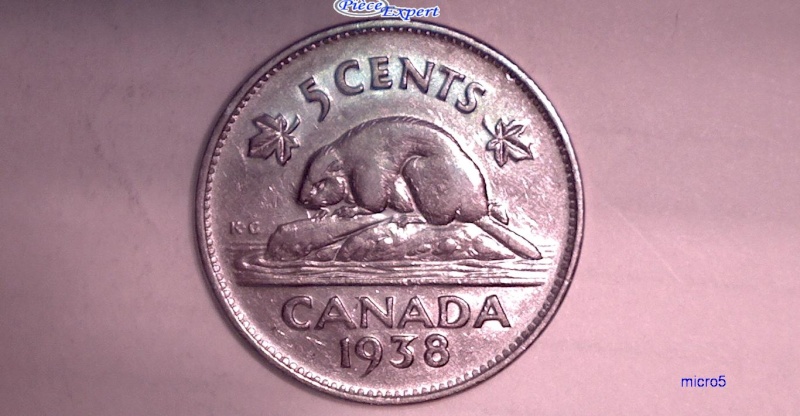 1938 - "3" Longue Pointe  (Long Pointed) 5_cent35