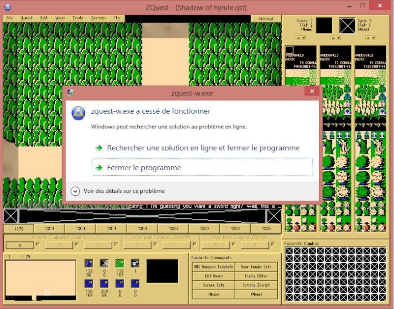 Zquest plante sur windows 8? Crash12