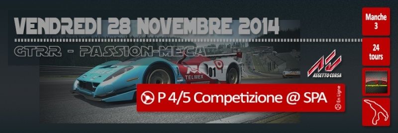  [AC OPEN] : Championship P4/5 Competizione 2011 @ Spa 28/11/2014  14166810